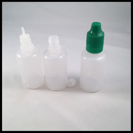 الصين الطب السائل 30ML زجاجات القطارة العين ، زجاجات القطارة البلاستيكية الطفل والدليل على قبعات المزود