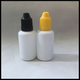 الصين 30ML زجاجات من البلاستيك الأبيض زجاجات القطارة PET فارغة زجاجات السائل المزود