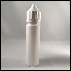 الصين 60ML زجاجة من البلاستيك الأبيض ، جولة السائبة يونيكورن زجاجات تسمية الطباعة المزود