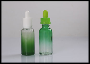 الصين E السائل E عصير 30ML الأخضر التدرج الضروري النفط زجاج زجاجات القطارة المزود