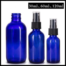 الصين زجاجة رذاذ الزجاج اللون الأزرق 30ML 60ML 120ML لمستحضرات التجميل / العطور المزود