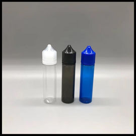 الصين ISO السمين القطارة 60ML يونيكورن زجاجة RV PET المواد البلاستيكية شكل دائري ل E سيج المزود