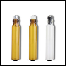 الصين 3ML 5ML 10ML زجاج زجاجات مستحضرات التجميل غطاء المسمار مع كرات الفولاذ المقاوم للصدأ الرول المزود