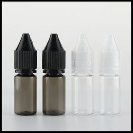 الصين 10ML V3 واضح الغوريلا السوداء زجاجات Vape عصير البلاستيك زجاجات القطارة الطفل قبعة السلامة المزود