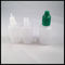 الطب السائل 30ML زجاجات القطارة العين ، زجاجات القطارة البلاستيكية الطفل والدليل على قبعات المزود