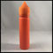زجاجات القطارة البرتقال الصغيرة من البلاستيك ، جولة مخصصة 60ML زجاجة بالتنقيط يونيكورن المزود