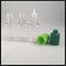 زجاجات السائل PET البلاستيك الصغيرة ، زجاجة القطارة الأذن الصيدلانية الشفافة المزود