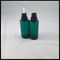 زجاجة قطارة الدواء الفارغة ، زجاجات قطارة بلاستيكية خضراء سعة 50 مل صديقة للبيئة المزود