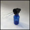 زجاجات القطارة العين الصغيرة الأزرق ، من الضروري النفط زجاجات بلاستيكية فارغة القطارة المزود