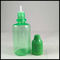 30ML الزجاجات البلاستيكية زجاجات PET زجاجات القطارة عصير زجاجات الزيت مع غطاء عبث يفتحها الاطفال المزود