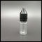 زجاجات 10ML RV البلاستيك يونيكورن ، قبعات سوداء زجاجة بالتنقيط يونيكورن لسائل E المزود