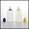 100ML البولي إثيلين المنخفض الكثافة البلاستيك تصميم جديد Vape زجاجات قبعات السلامة PE شفافة اللون المزود